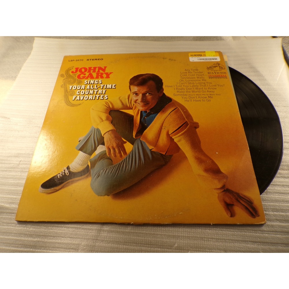 John Gary All These Beautiful Country Ballads Vinyl LP RCA LSP-3570 1966 Country